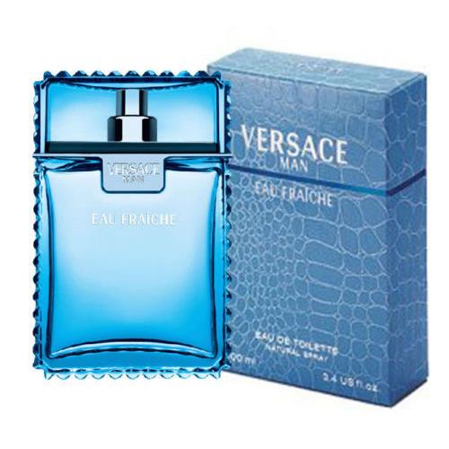 Versace Man Eau Fraiche Men 3.4 oz Eau de Toilette Spray