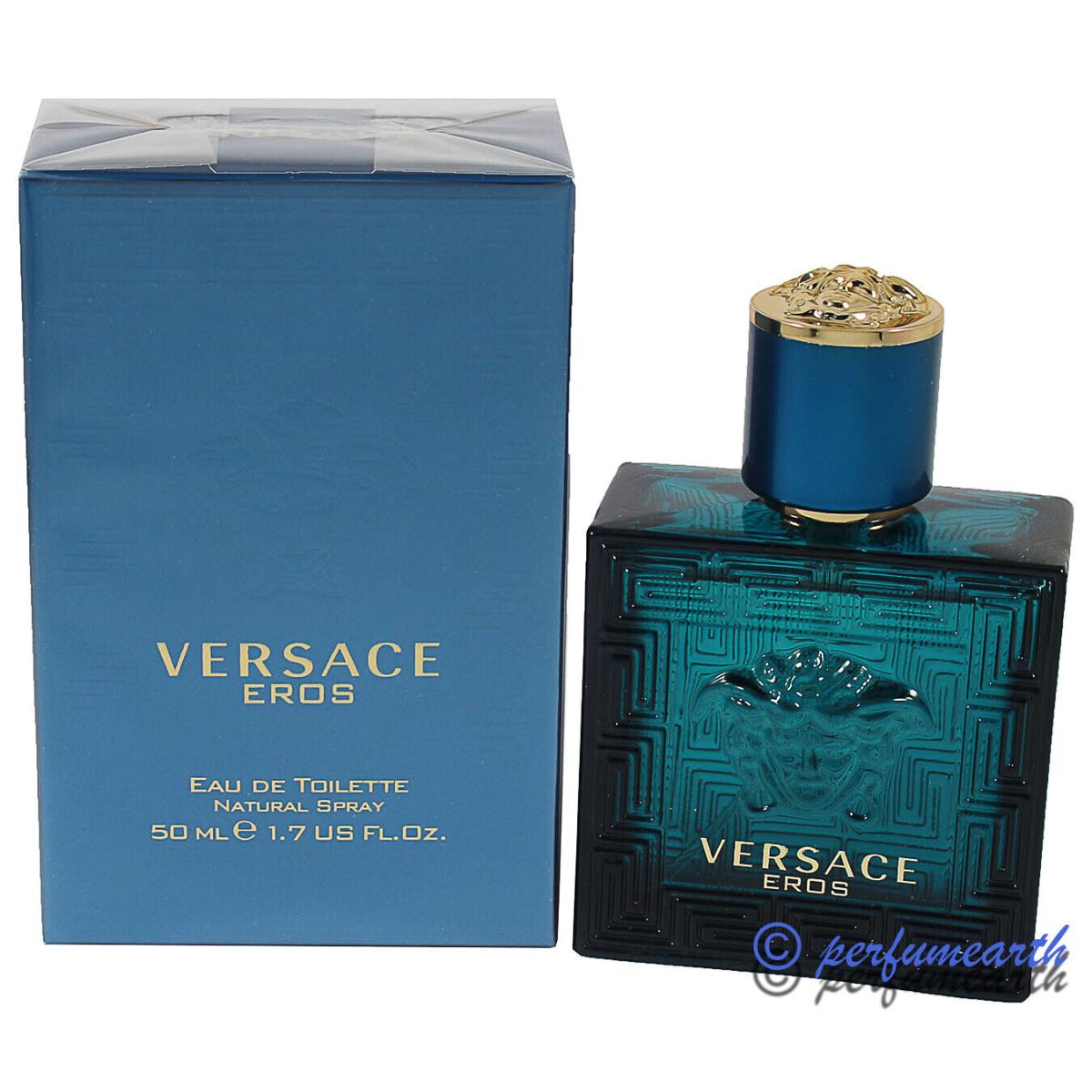 Versace Eros 1.6 / 1.7 OZ Edt Spary For Men IN A Box BY Versace