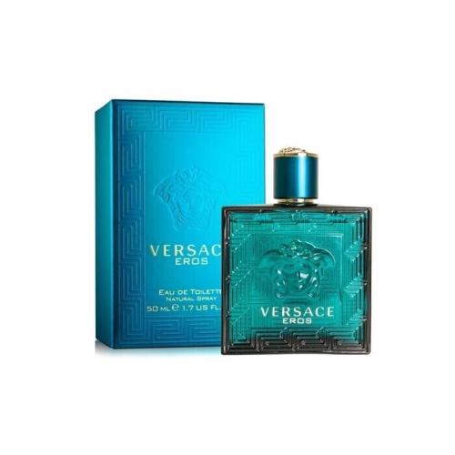 Versace Eros by Gianni Versace Eau De Toilette Cologne For Men 1.7 OZ 50 ML