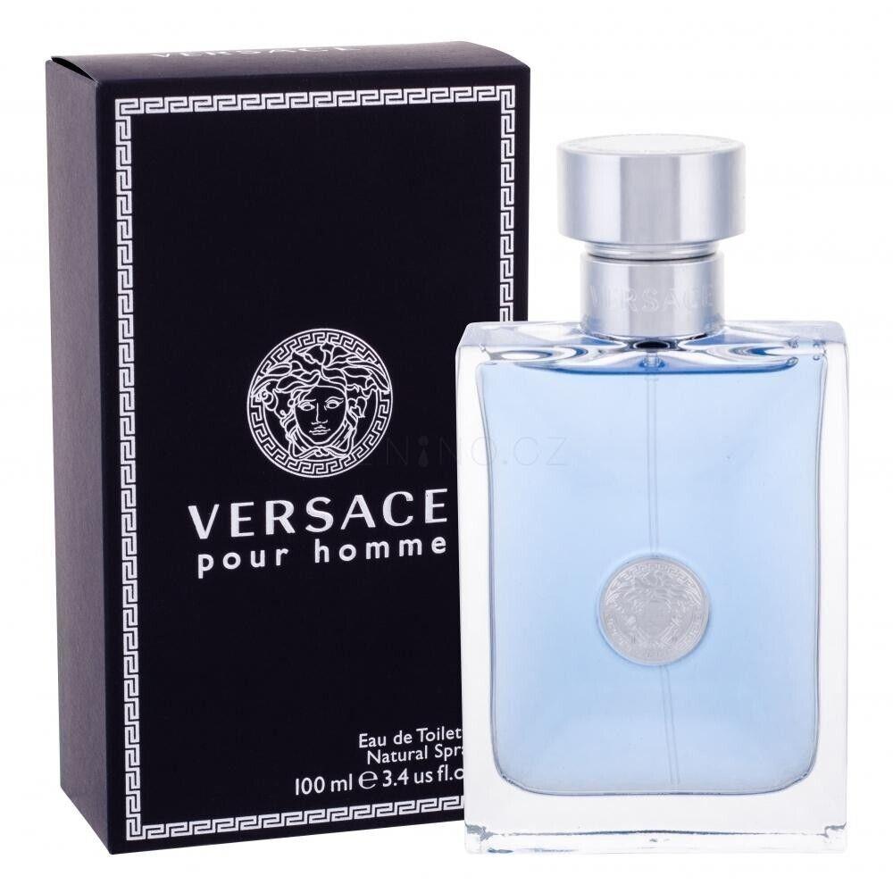 Versace Pour Homme by Versace 3.4oz Edt For Men Box