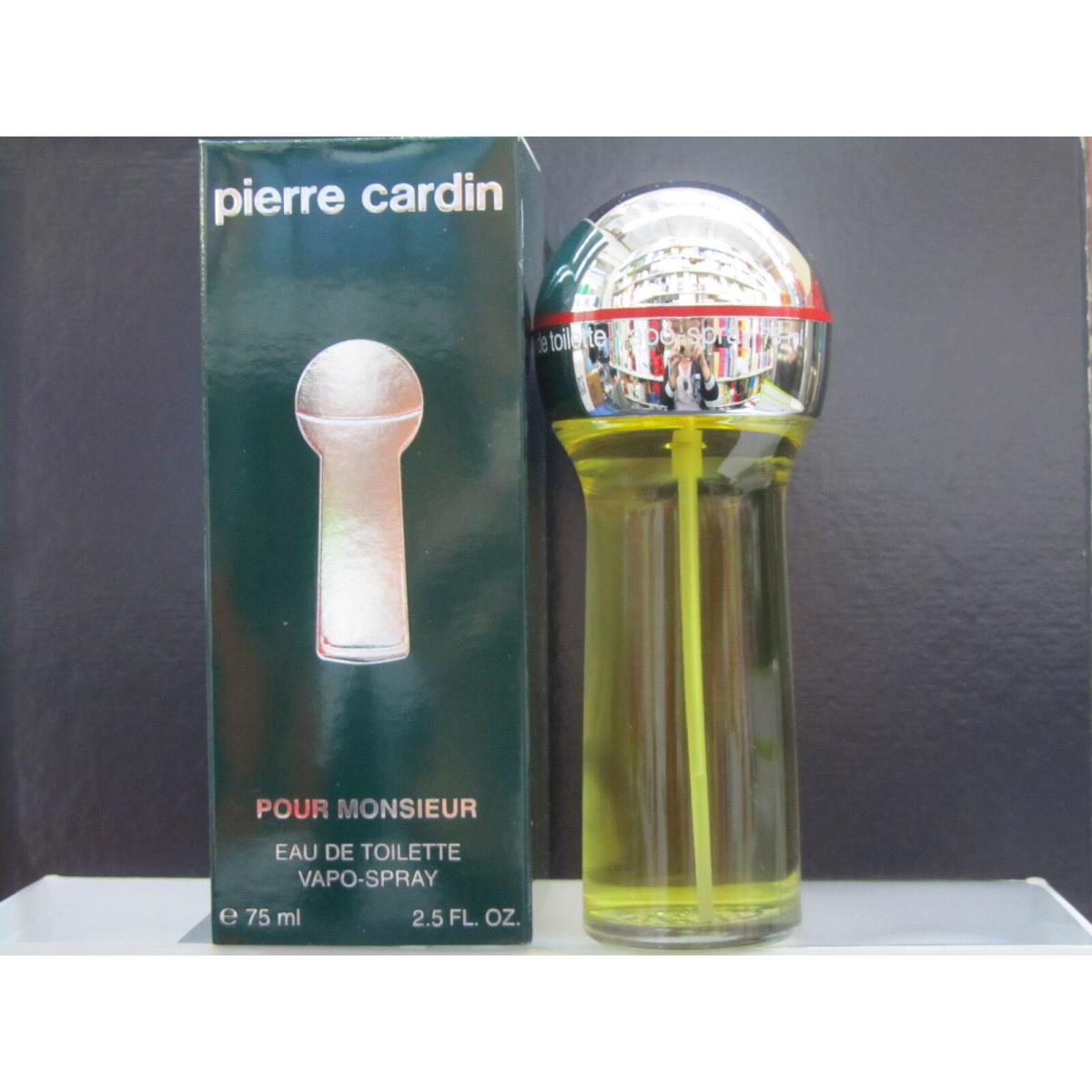 Pierre Cardin Pour Monsieur For Men 2.5 oz Eau de Toilette Spray Vintage Rare