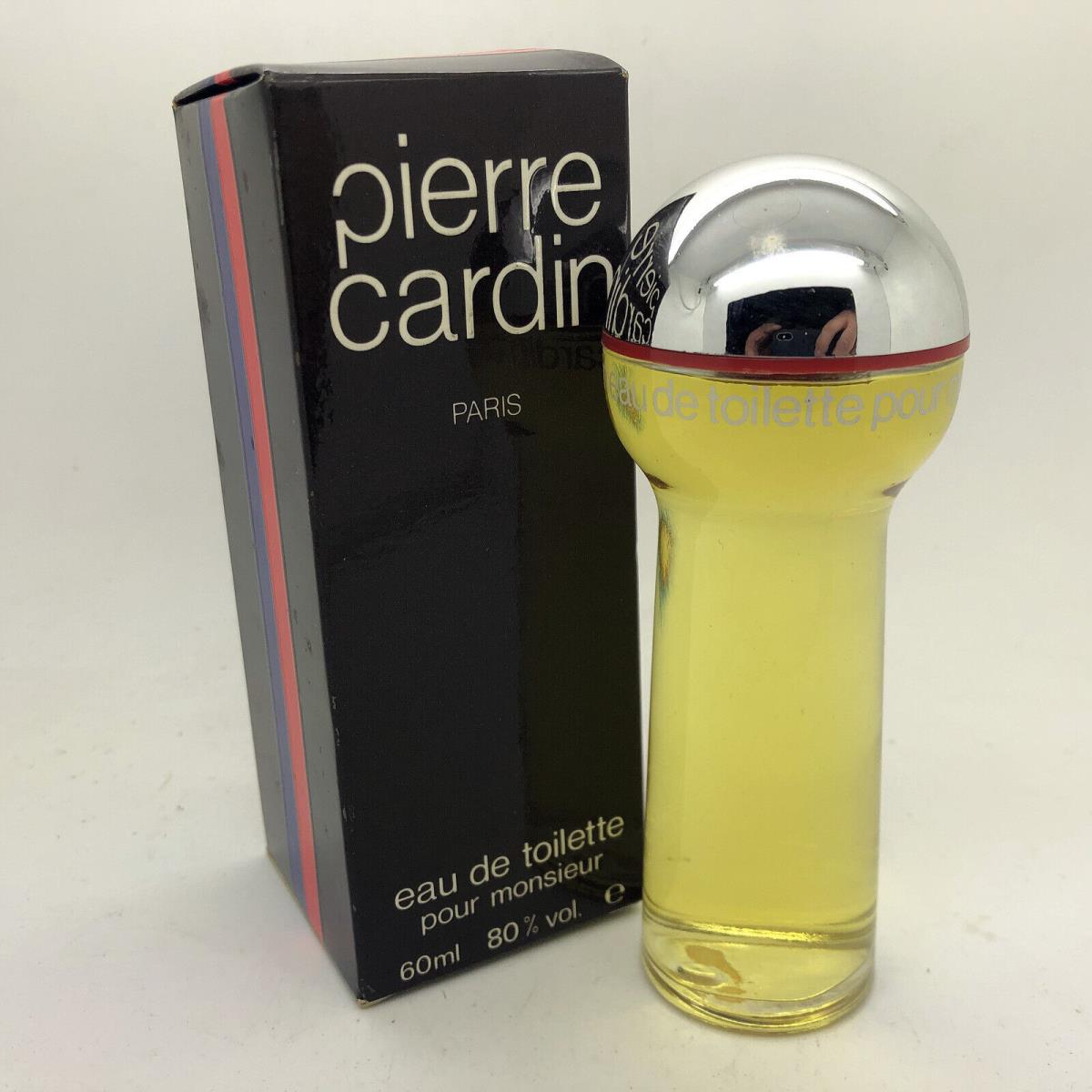 Vintage 1980`s Pierre Cardin Pour Monsieur Eau de Toilette 60 ml Splash