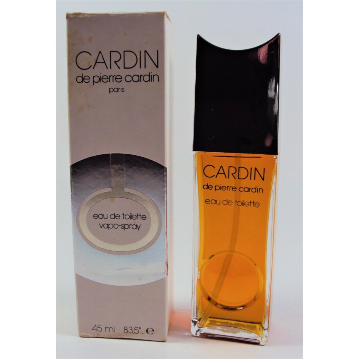 Vintage Cardin de Pierre Cardin Paris Eau de Toilette Spray 45 ml