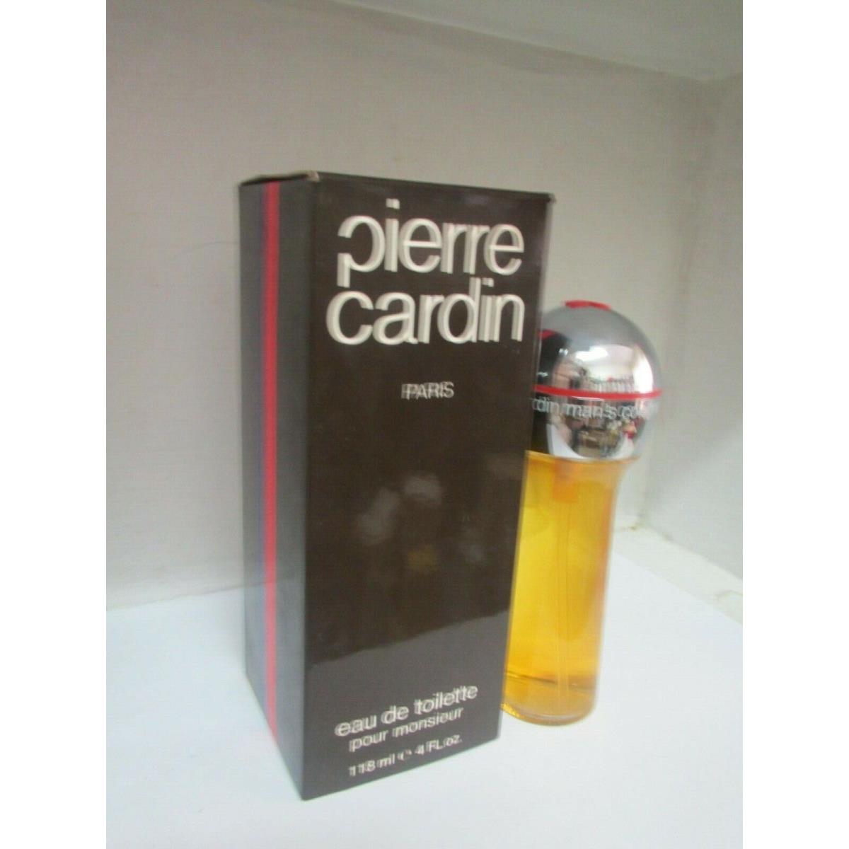 Vintage Pierre Cardin 4 oz/118 ml Eau De Toilette Pour Monsieur Spray Rare Men
