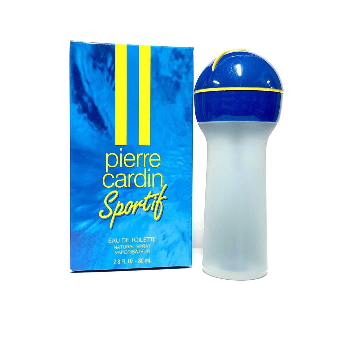 Sportif by Pierre Cardin Cologne 2.8oz-80ml Edt Spray-rare BE23