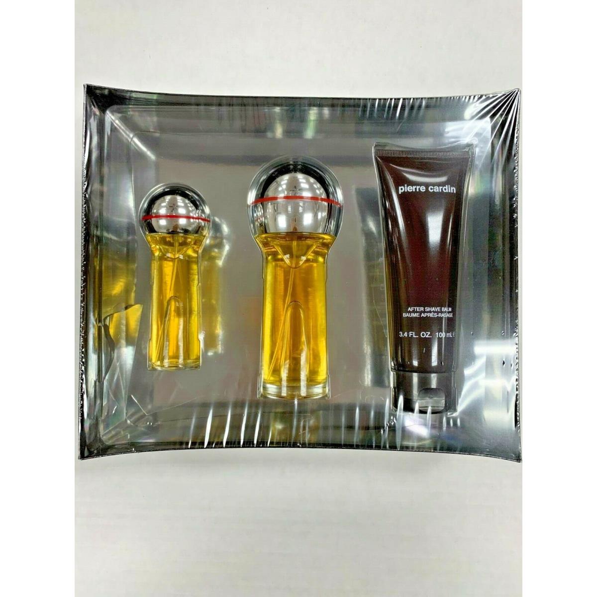 Pierre Cardin Men`s Set 2.8 oz 1.0 oz Eau De Cologne Spray + 3.4 oz A/s Balm