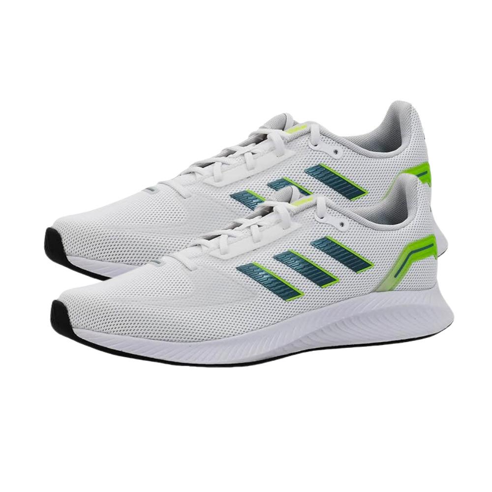 Adidas Women s Energy Cloud V Running Shoe White/green 7 - White/Green