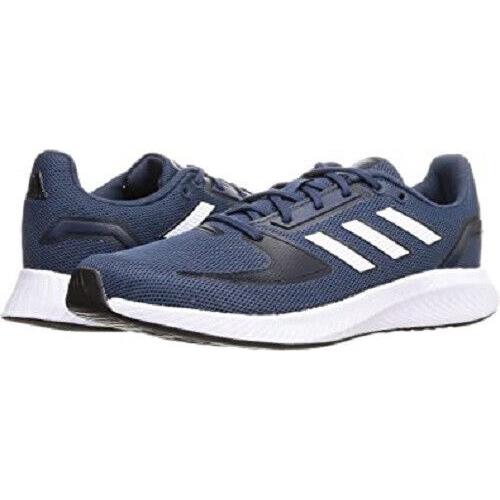 Adidas Run Falcon 2.0 Running Sneakers Trainers Sport Men Shoes Navy Size 12 - Crew Navy/White/Legend Ink