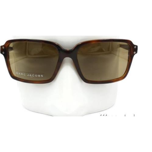 Marc Jacobs Rectangular Brown Havana Sunglasses 55mm MJ346/S 43W 5V 55