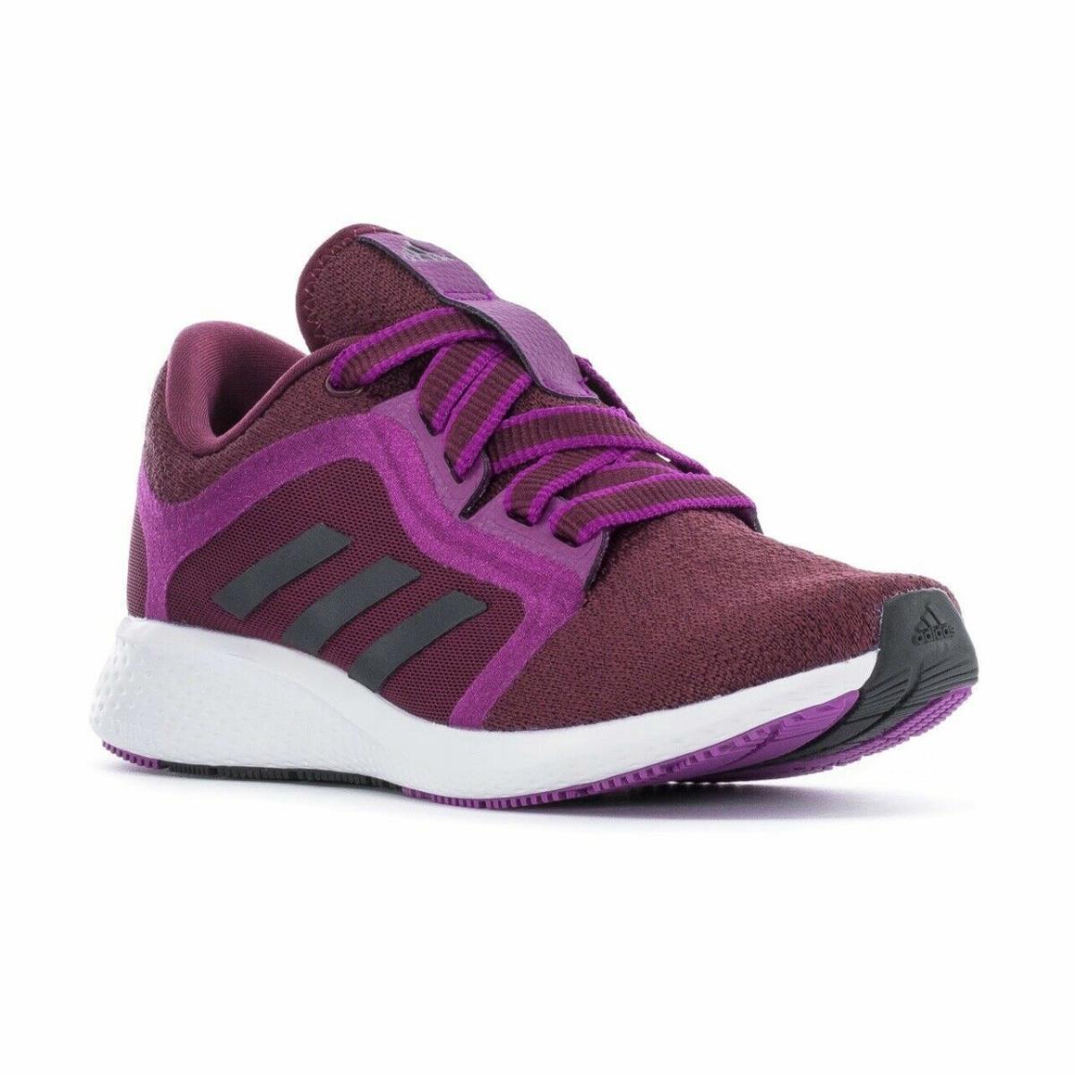 Adidas Edge Lux 4 Lace-up Trainers Workout Sneaker Women Shoes Purple Size 9 - Purple / Black - G58474