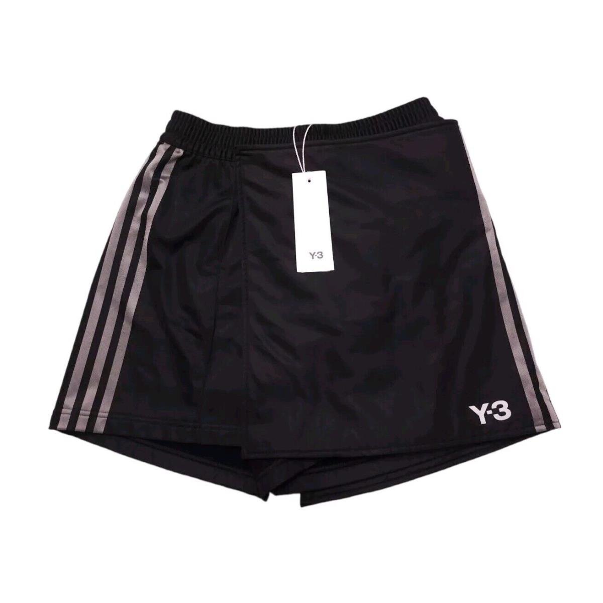 Adidas Y-3 Firebird Skort H63068 Black White Women`s Size Medium Yohji Yamamoto