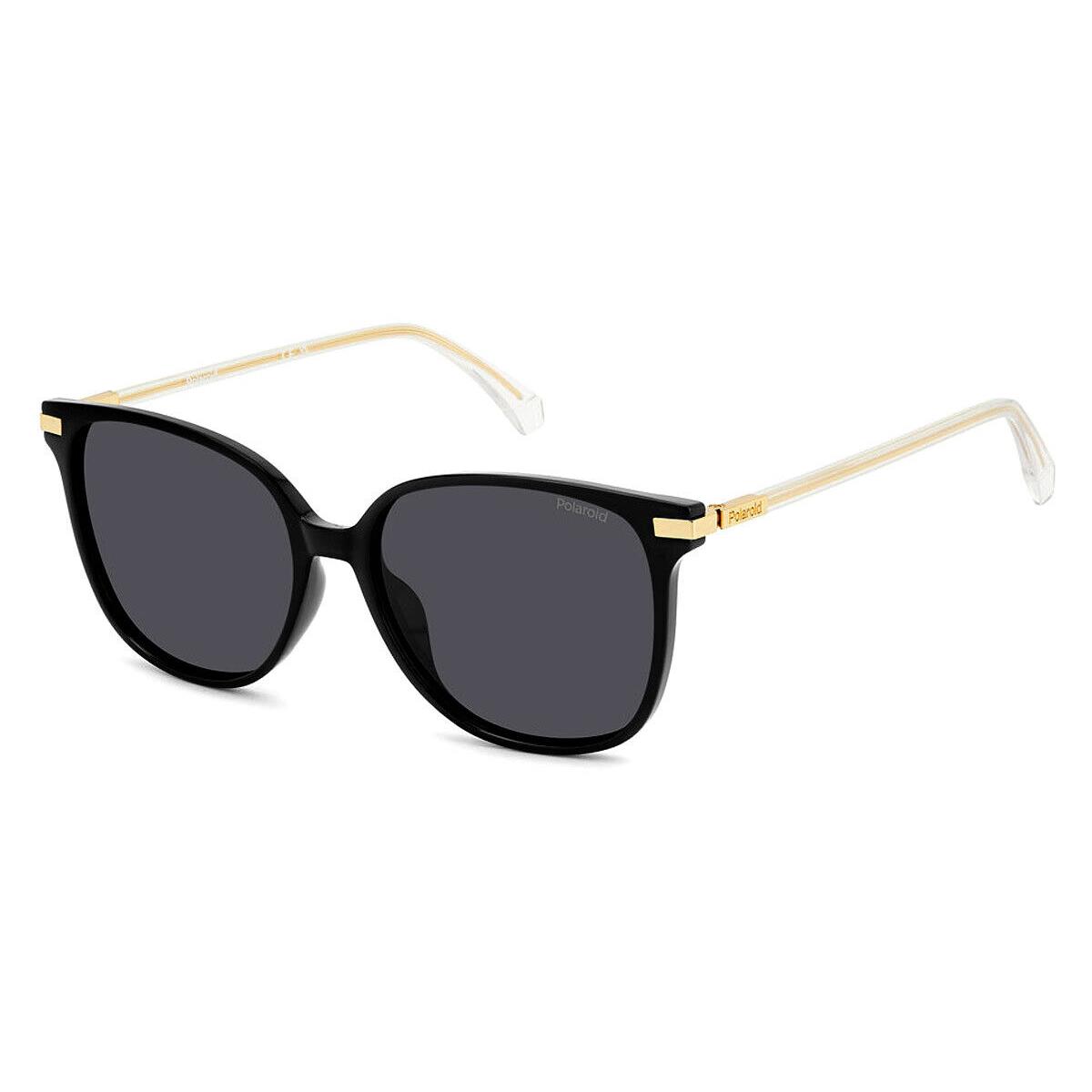 Polaroid Pld 4170/G/S/X Sunglasses Women Gold Gray 56mm - Frame: Gold Gray, Lens: Gray Polarized