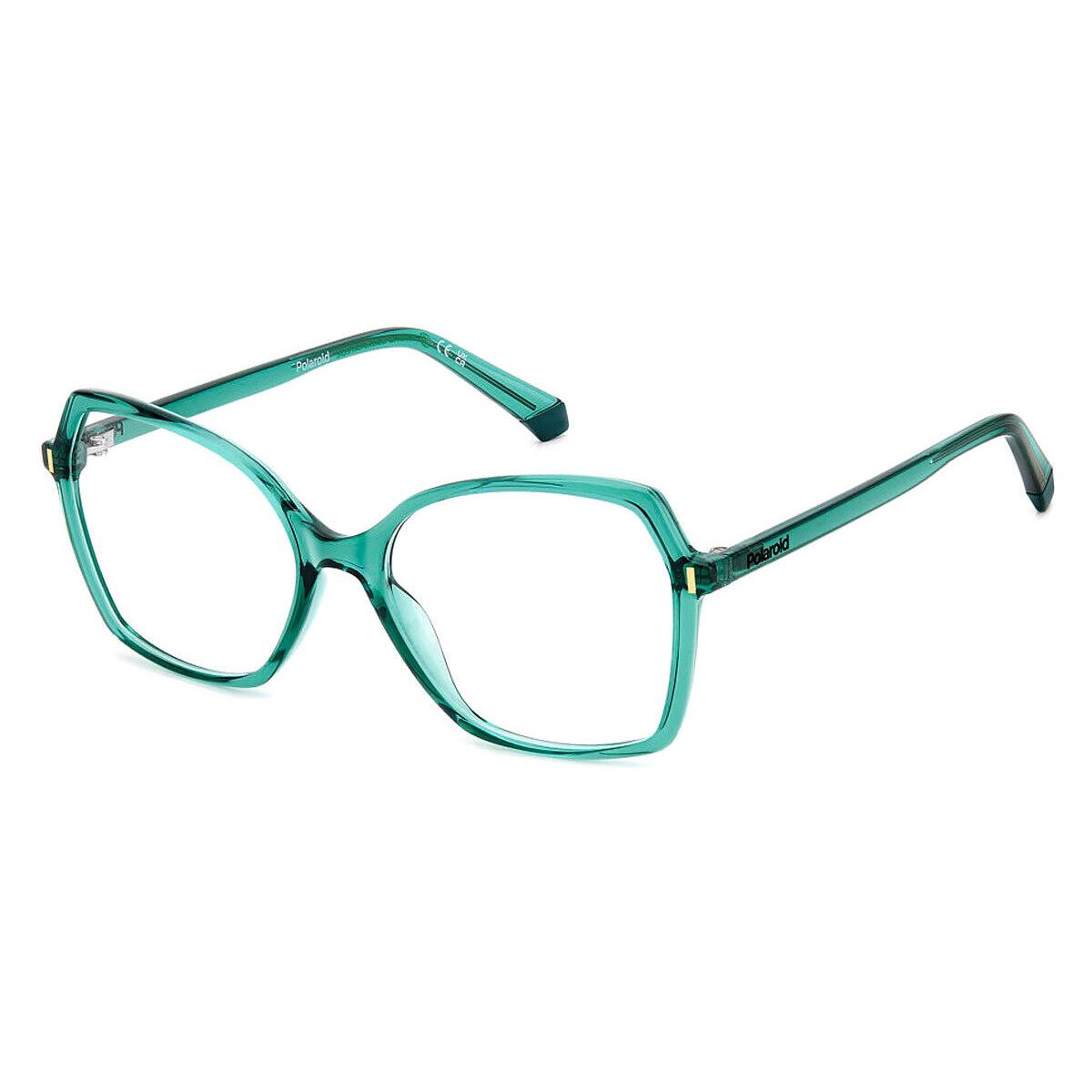 Polaroid Pld D525 Eyeglasses Women Green 55mm - Frame: Green, Lens: Demo