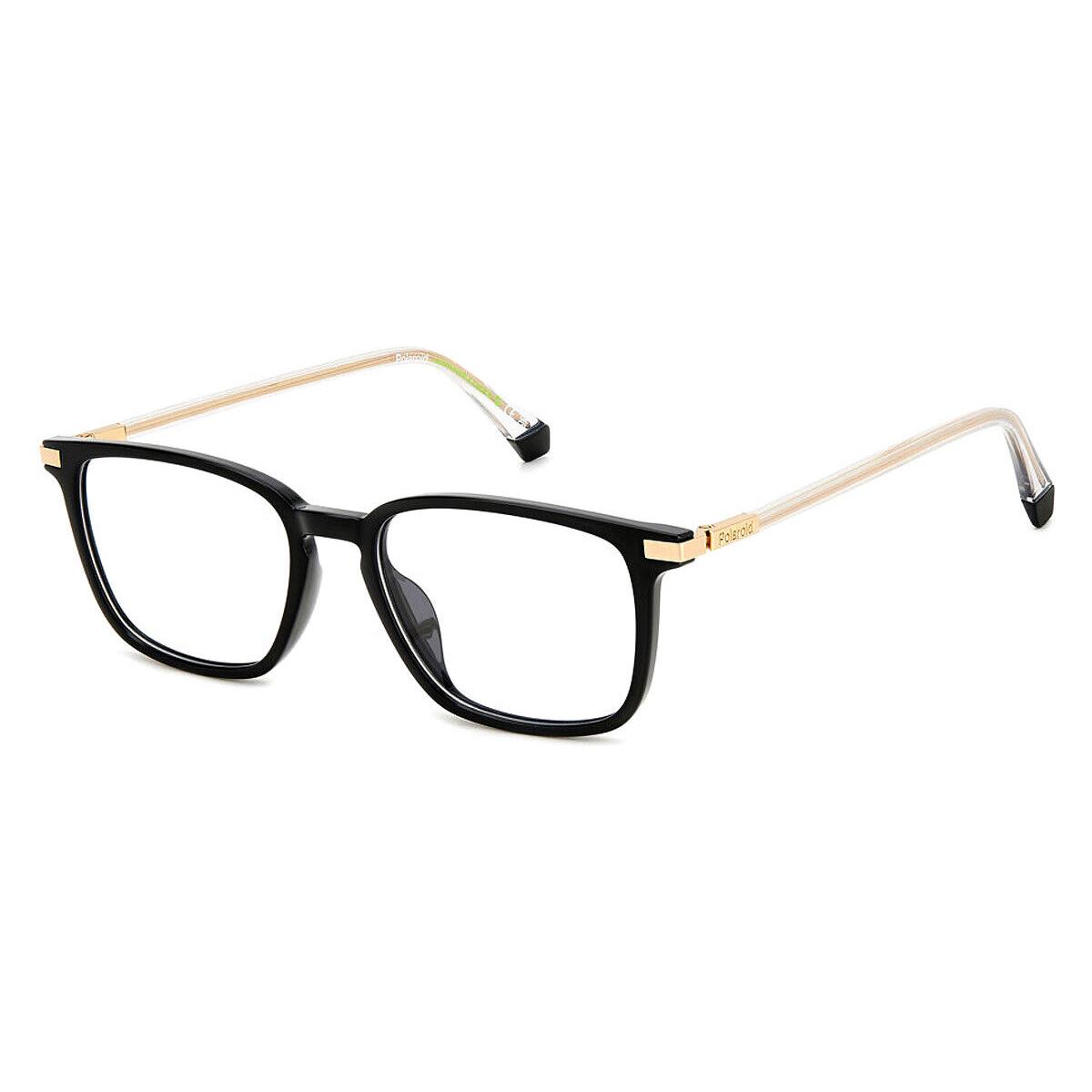 Polaroid Pld D523/G Eyeglasses Men Black 52mm