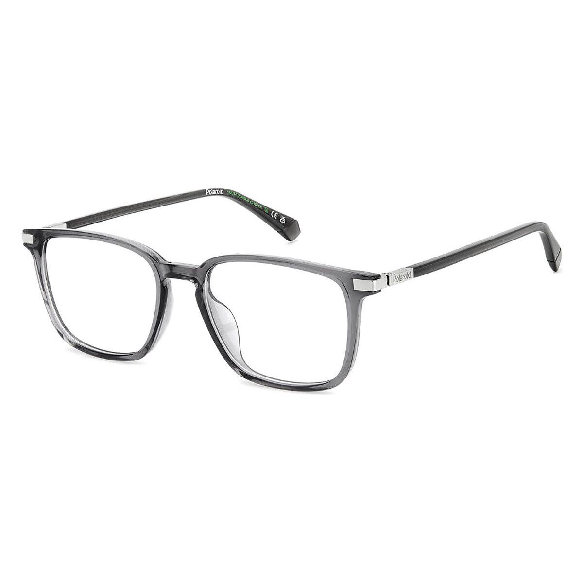 Polaroid Pld D523/G Eyeglasses Men Gray 52mm