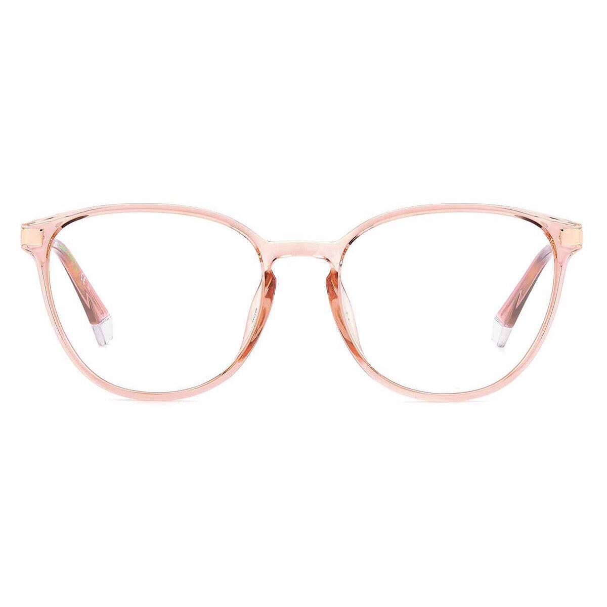 Polaroid Pld D489/G Eyeglasses Unisex Pink Square 52mm