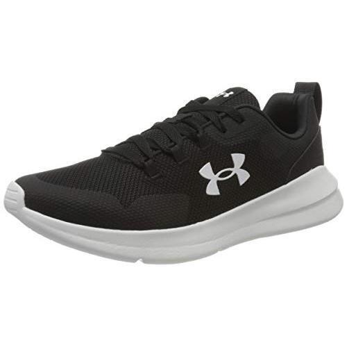 Under Armour Men`s Essential Sneaker Black-white-white