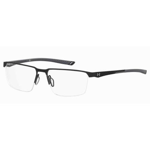 Under Armour UA-5049/G 008A-00 Black Grey Rectangular Men`s Eyeglasses