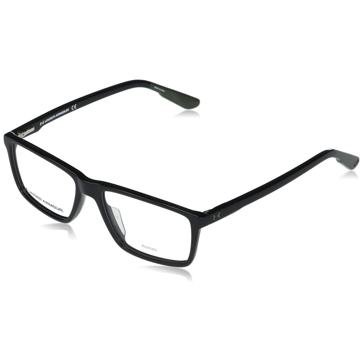 Under Armour Men`s UA 5019 Rectangular Eyewear Frames Black