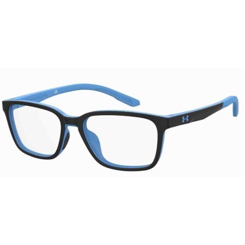 Under Armour UA-9010 0D51-00 Black Rectangular Teen Eyeglasses