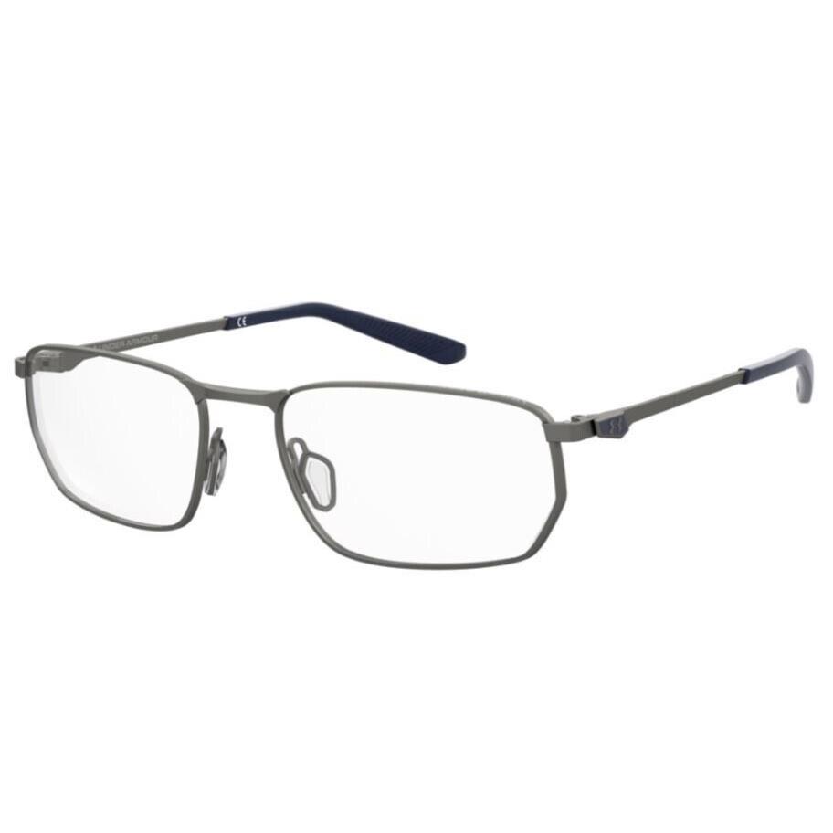 Under Armour UA 5046/G 05UV Ruthenium/blue Rectangle Men`s Eyeglasses