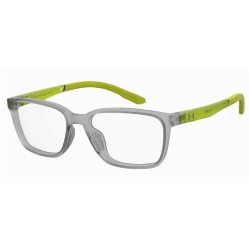 Under Armour UA-9010 09GA-00 Grey Rectangular Teen Eyeglasses