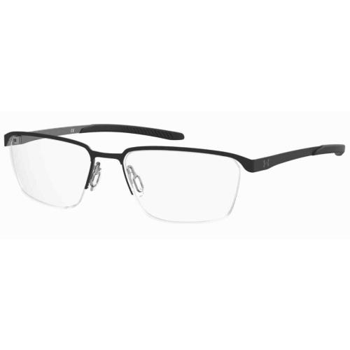 Under Armour UA-5051/G 0003-00 Matte Black Rectangular Men`s Eyeglasses