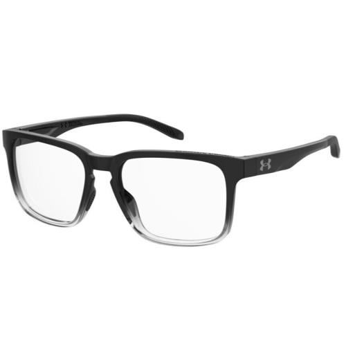 Under Armour UA 5042/G 07C5 Black/crystal Rectangle Men`s Eyeglasses