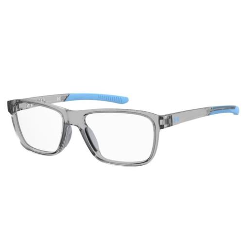 Under Armour UA 9008 009V Grey/blue Rectangle Junior Unisex Eyeglasses