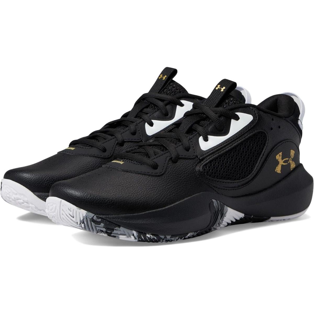 Under Armour UA Lockdown 6 Leather Basketball Sneakers Shoes Men`s Size 10.5