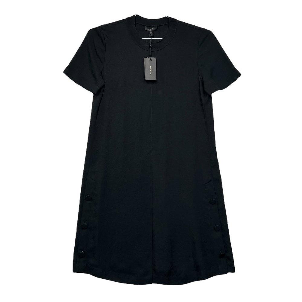 Rag Bone Women`s Aiden Tee Shirt Dress