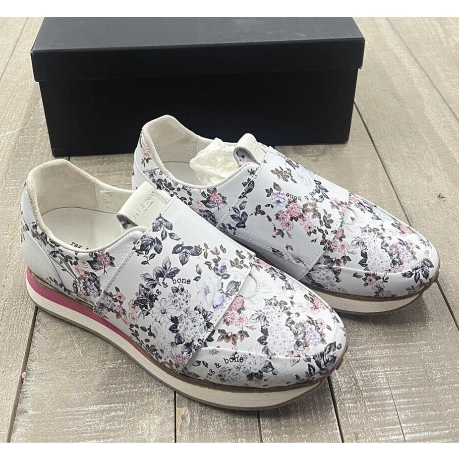 Rag Bone Dylan Elastic Running Sneakers Garden Floral Size:36 US 6