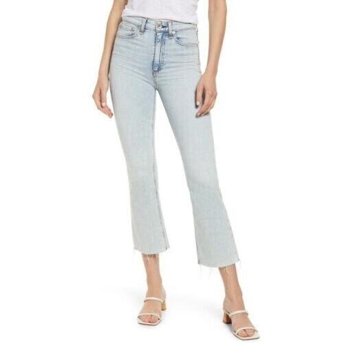 Rag Bone Jade Nina High Rise Flared Ankle Jeans Sz. 25