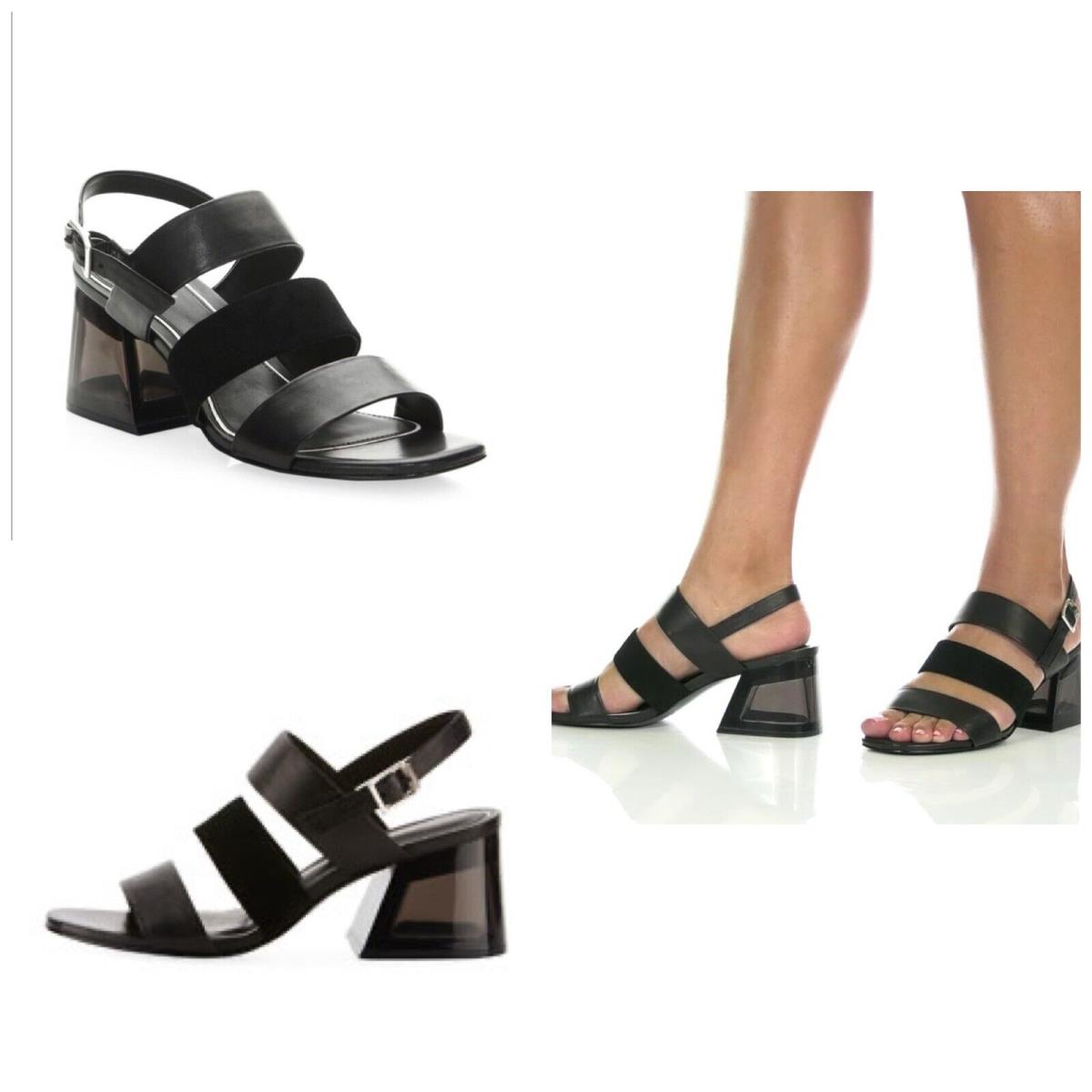 Rag Bone Reese Heel Sandal In Black Size: 38 US 8