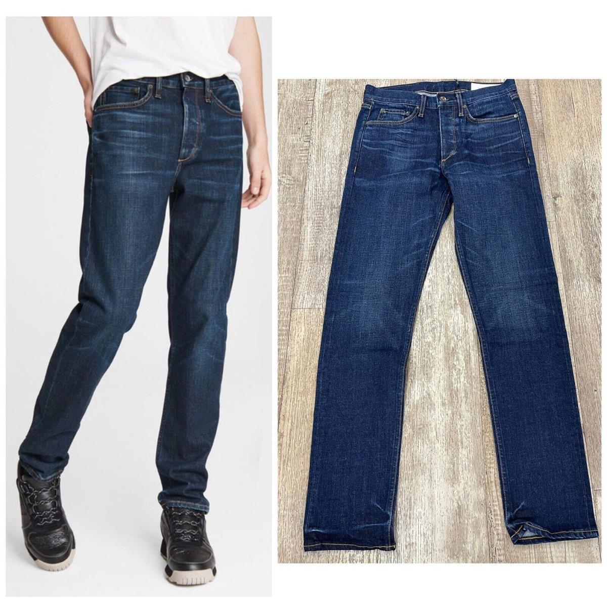 Rag Bone Fit 2 Slim Fit Jeans In Blue Valley Size: 36x32