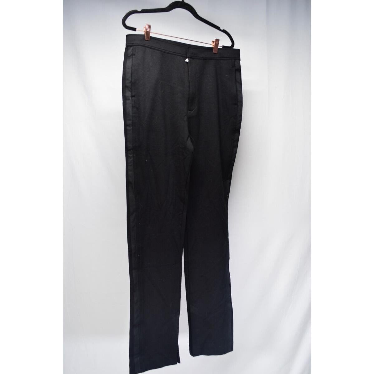 Rag Bone Joan Cotton-blend Jersey Slim-leg Black Pants Size Large