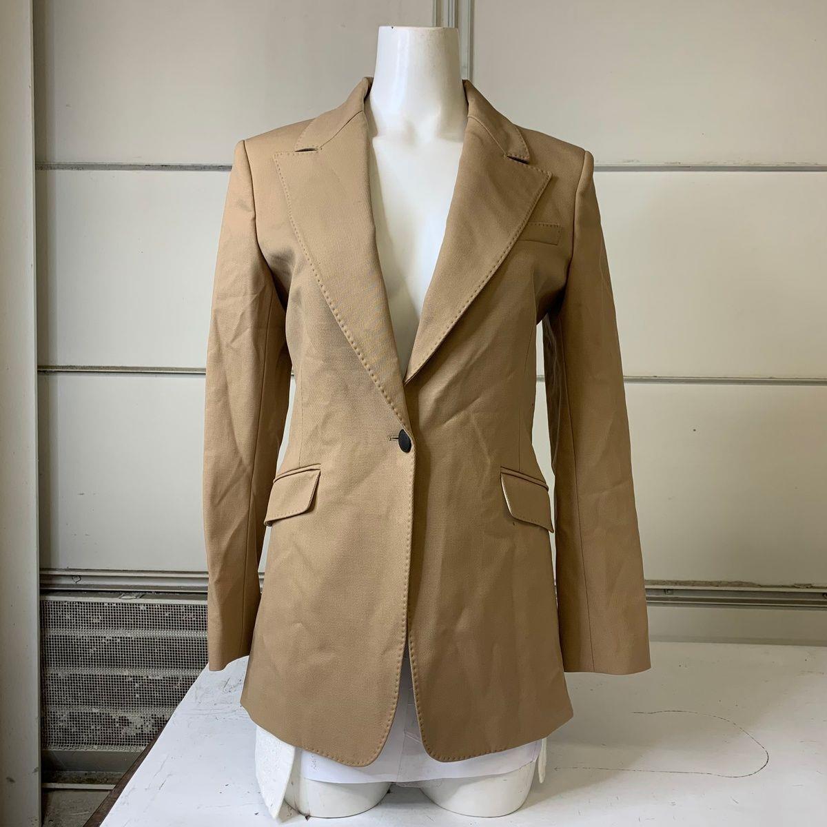 Rag Bone Annie Twill Blazer Women`s Size 2 Camel