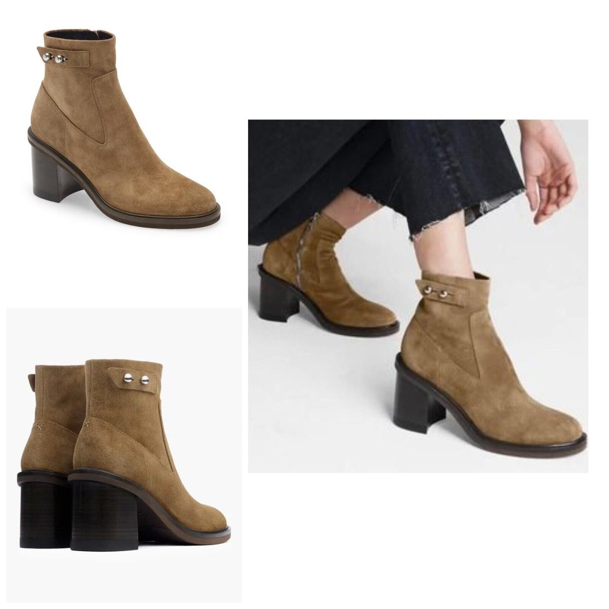 Rag Bone Soren Boot In Olive Suede Size: 38.5 US 8.5