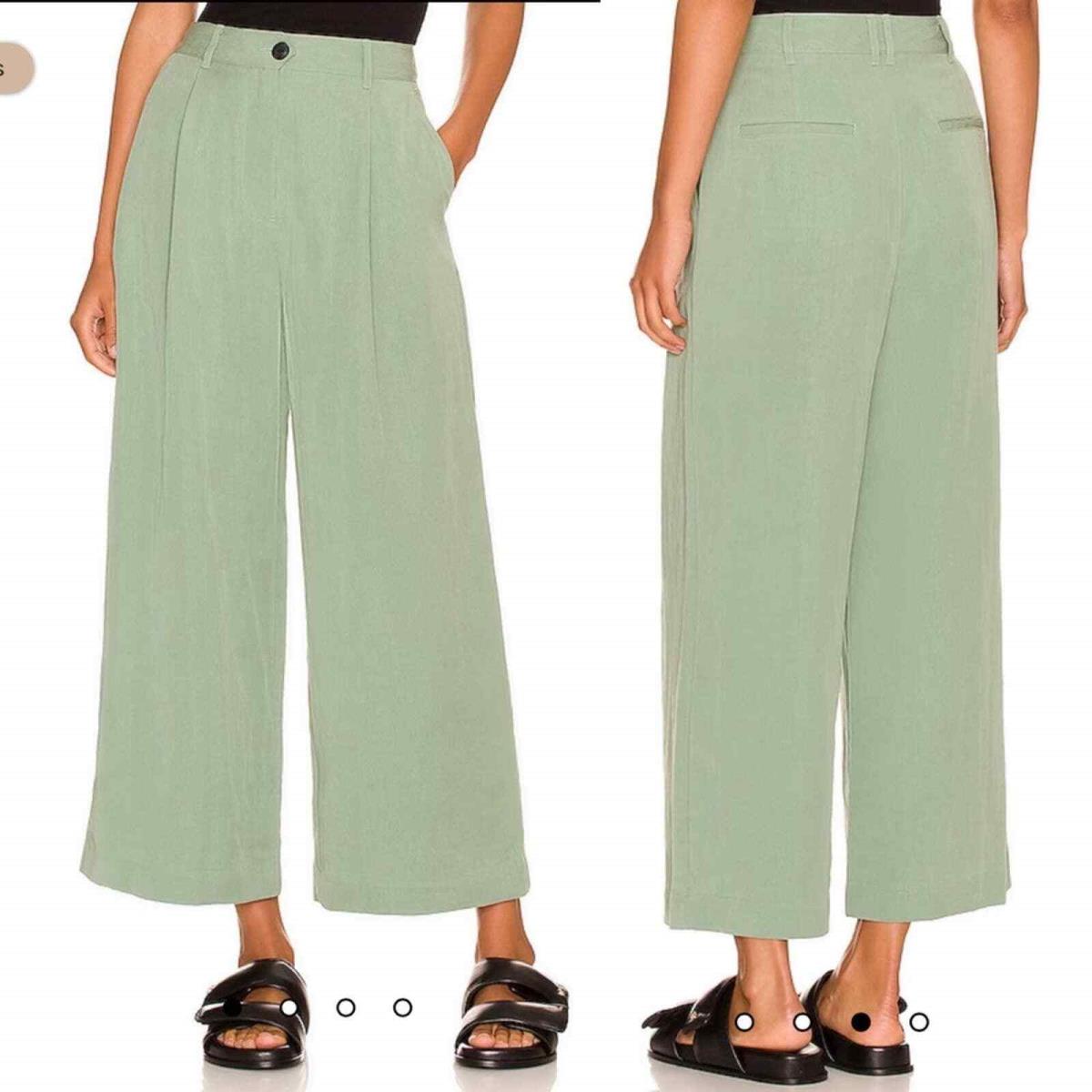 Rag Bone Ivy Culotte in Leaf Green sz 16