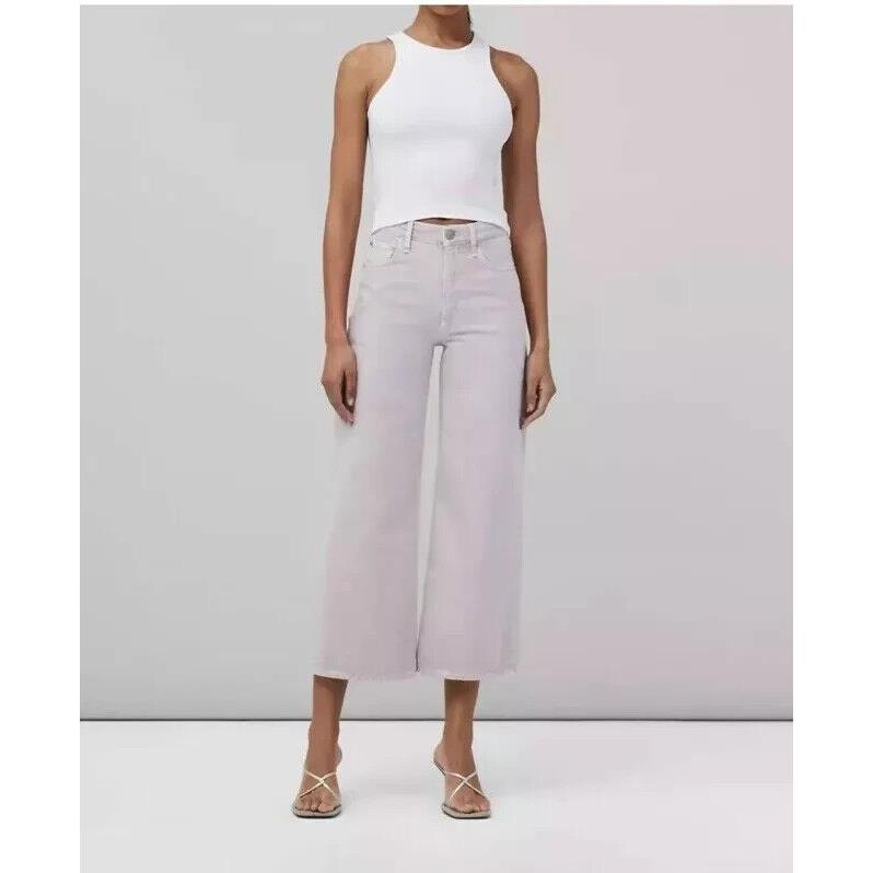 Rag Bone Andi High Rise Wide Leg Jeans Lavender Size 24 Retail