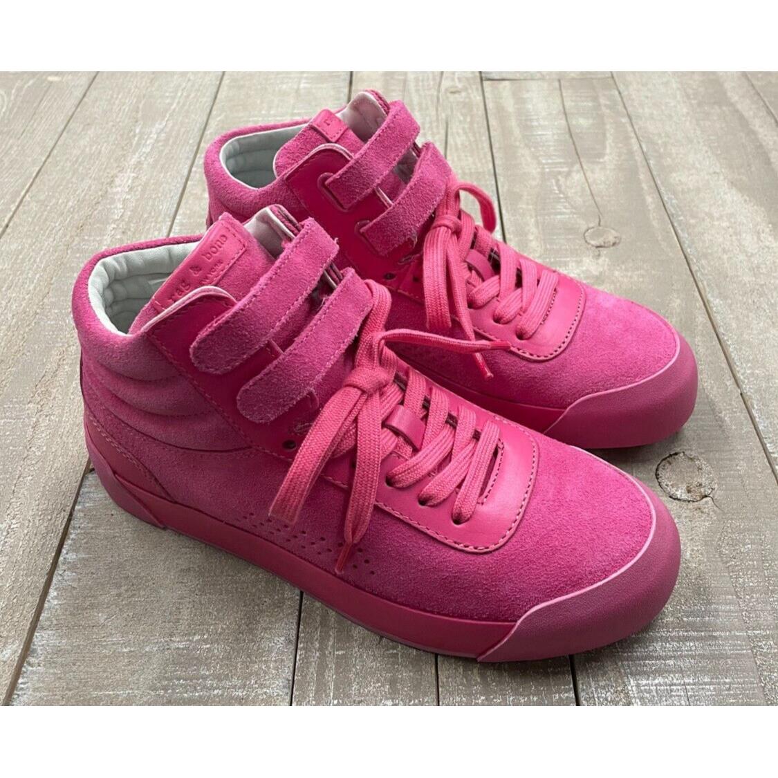 Rag Bone Nova High Top Sneakers In Peony Size: 37.5 US 7.5