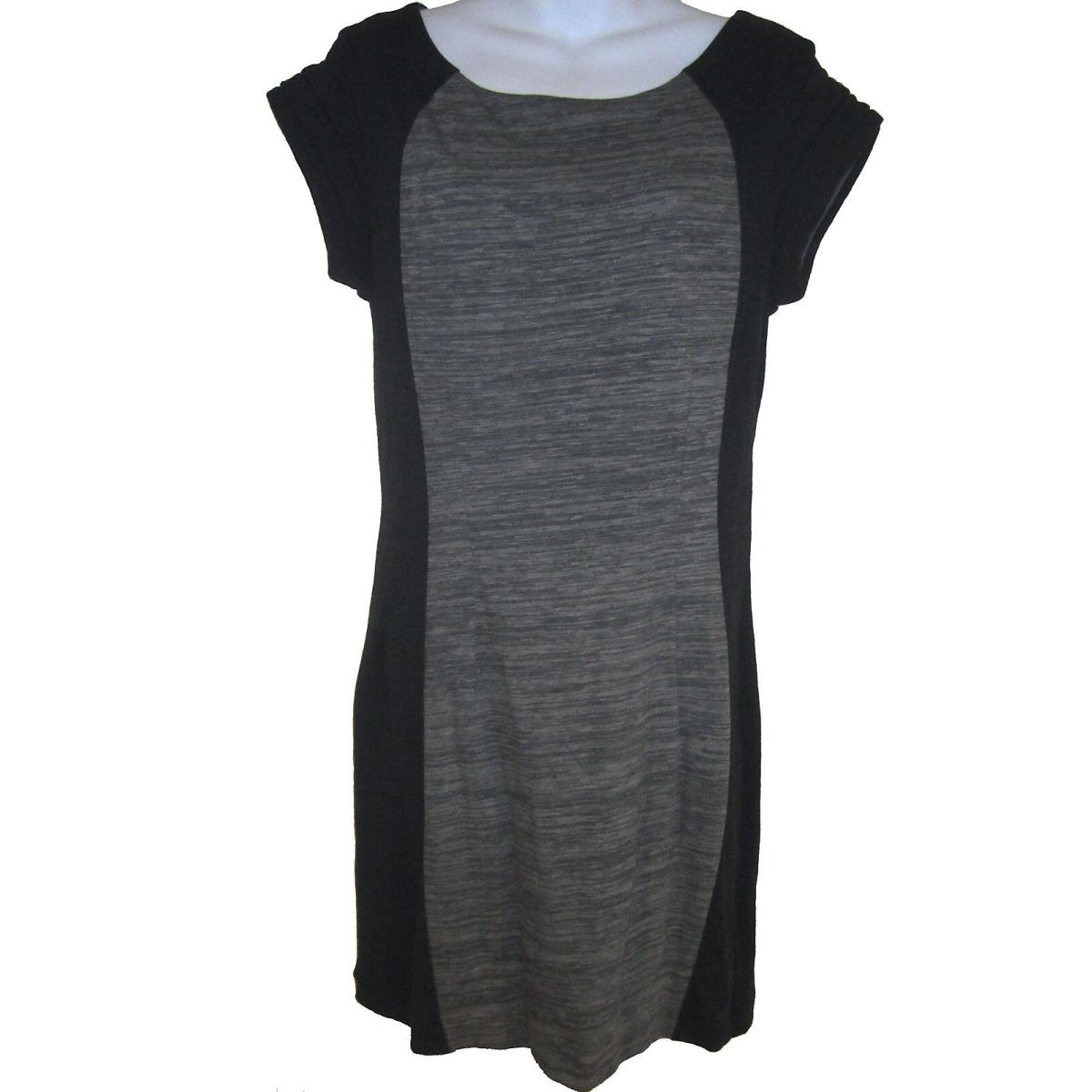 Rag Bone Knit Terry Moto Dress Gunmetal sz L W225T456F