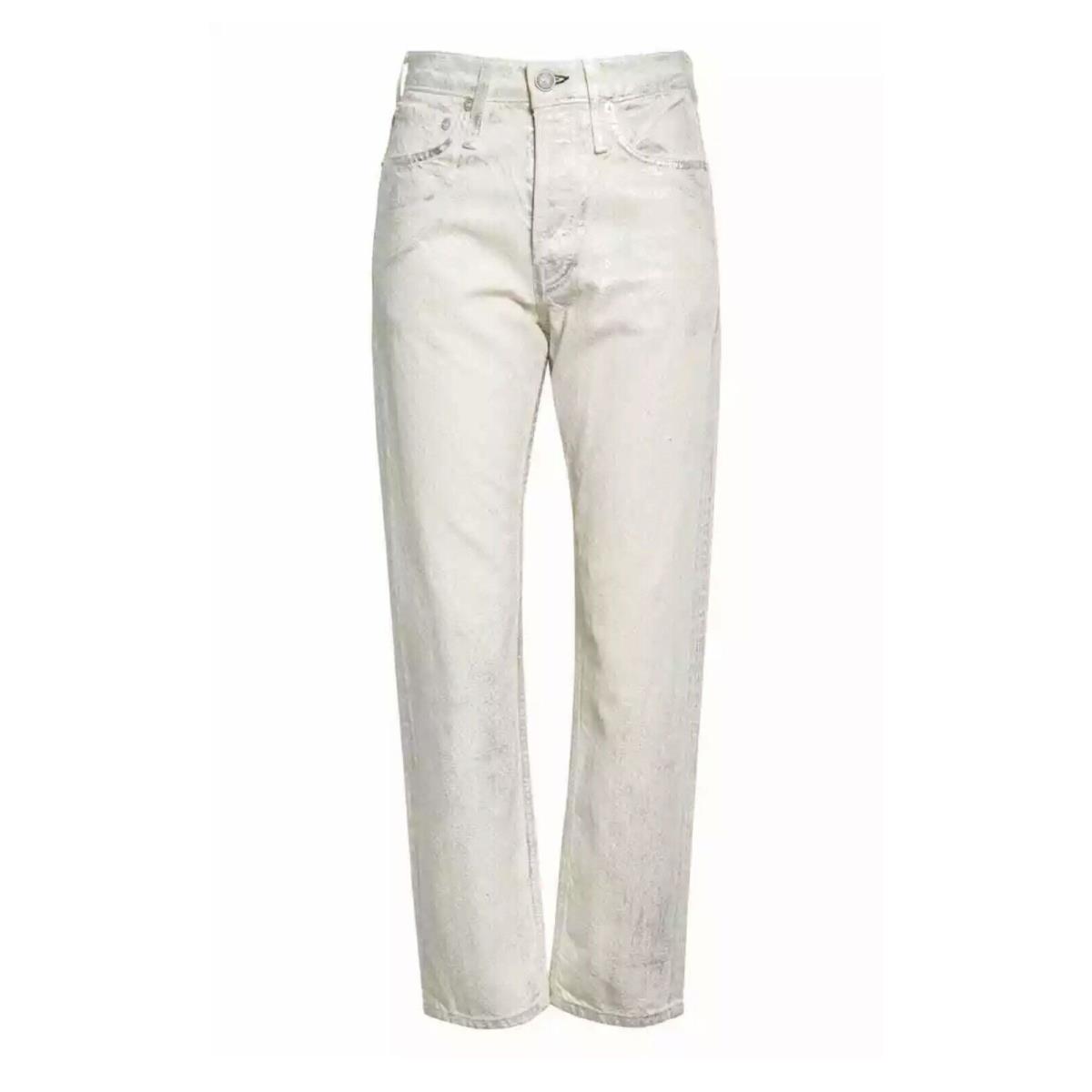 Rag Bone Maya High Rise Ankle Slim Jeans Moonshine Womens Size 33