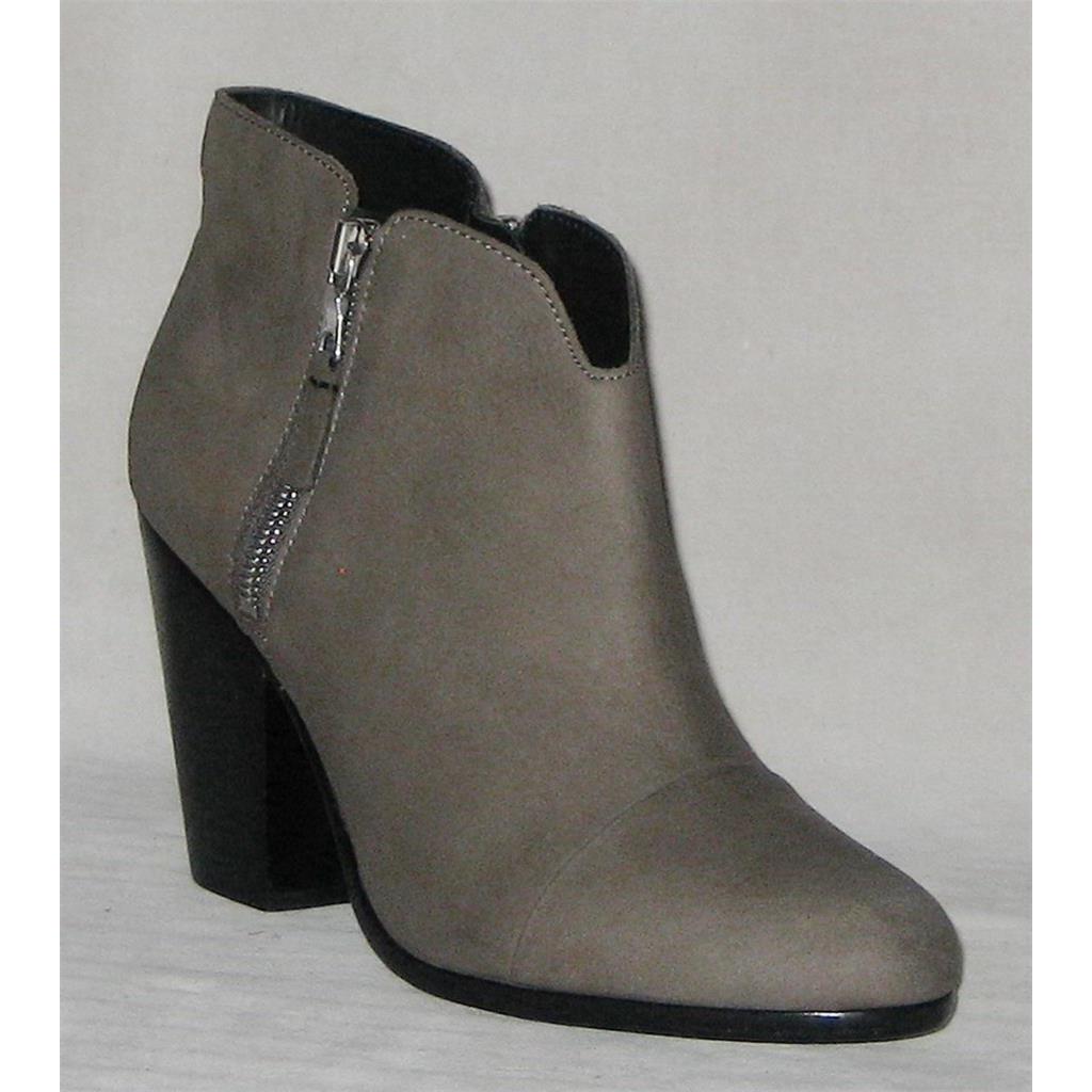 Rag Bone Margot Nubuck Leather Booties Women 9 / 39.5 Gray Asphalt MSP$495