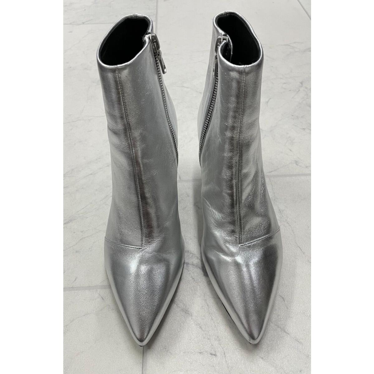 Rag Bone Beha Boot Pointy Heel In Silver Size: EU36 US6