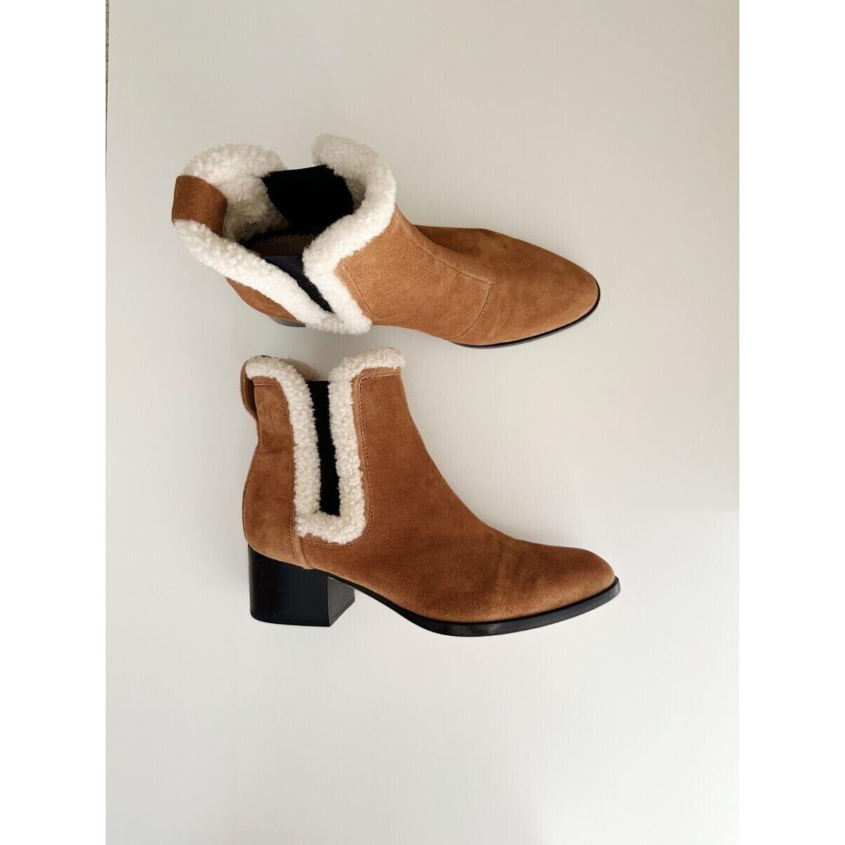 Rag Bone Walker Boot In Camel/ Shearl Size: EU38 US:8