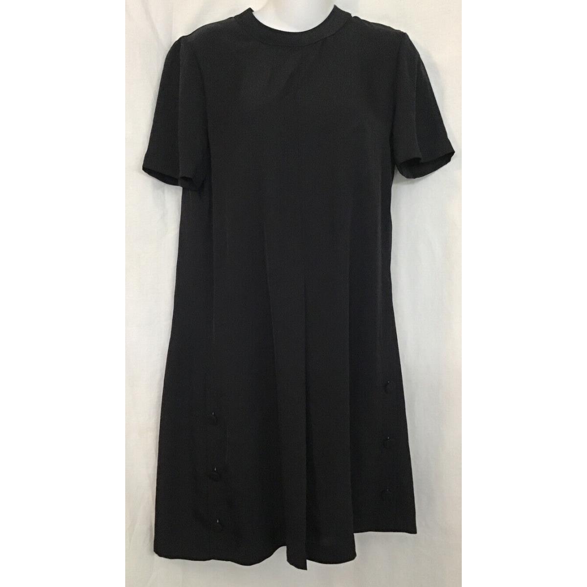 Rag and Bone Aiden Tee Shirt Dress Black Short Sleeve Size S