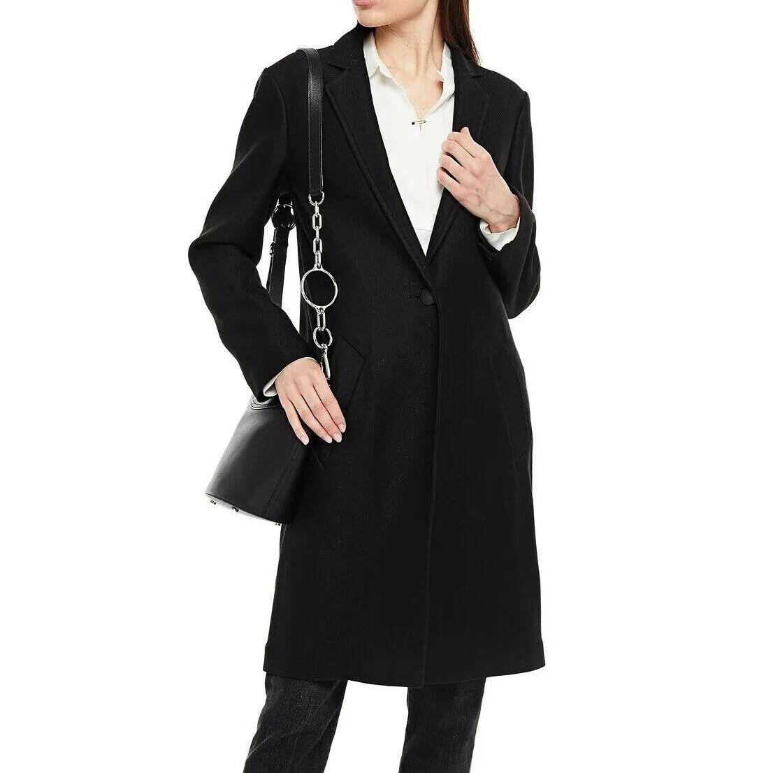 Rag Bone Szm Dean Wool Coat Black