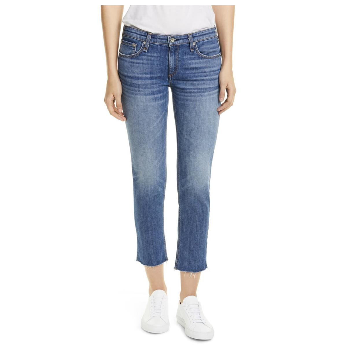 Rag Bone The Dre Slim Fit Ankle Boyfriend Jeans Balboa Size 26