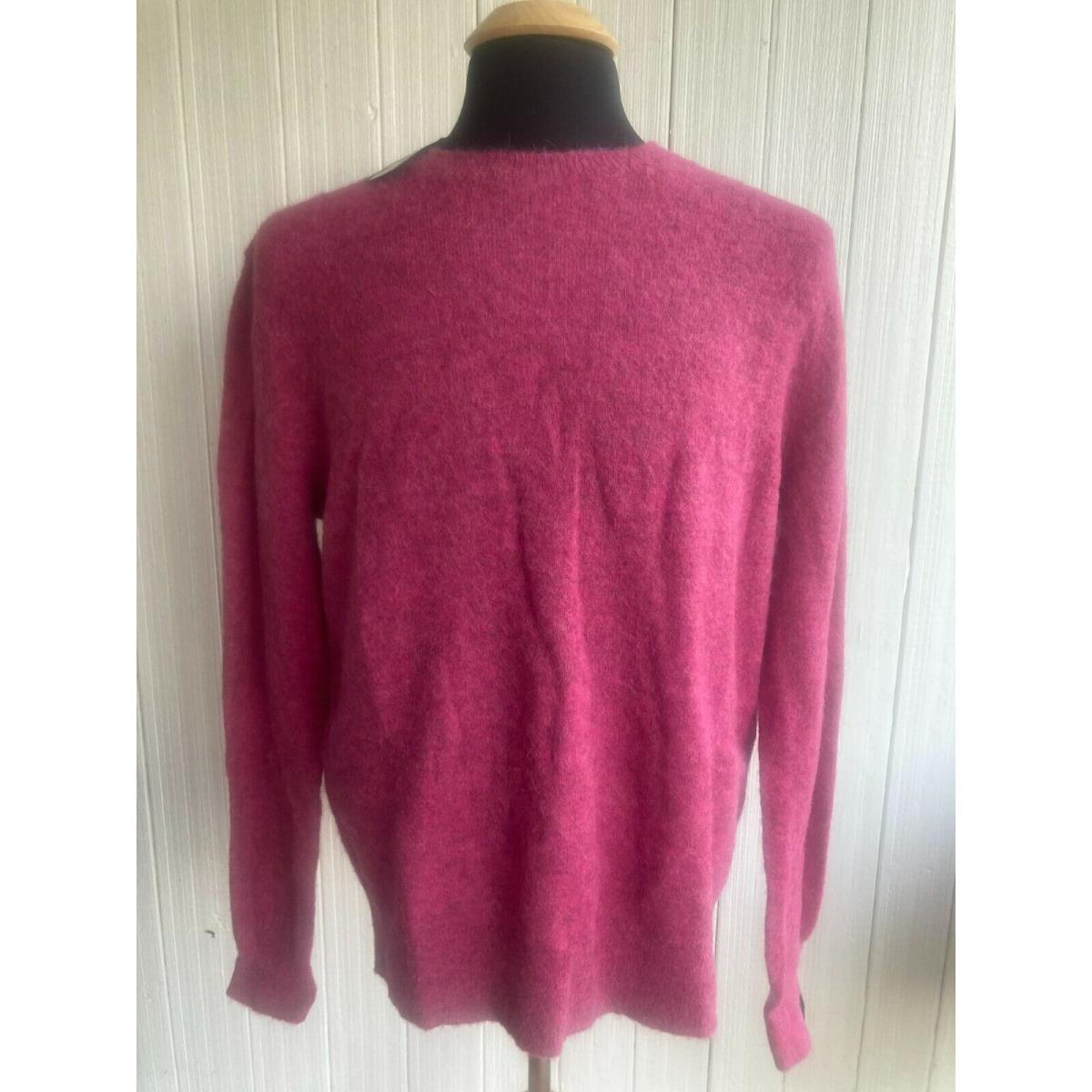 Mens Rag Bone Alpaca+merino Wool Blend Crew Neck Sweater Lrg